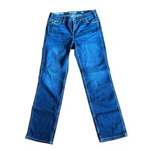 Ariat Women Rebar Riveter Work Flex Jeans 16WR Denim Stretch Atlanta Wash NEW